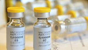 This September 2020 photo provided by Johnson & Johnson shows vials for a single-dose Covid-19 vaccine being developed by the company.(AP) This September 2020 photo provided by Johnson & Johnson shows vials for a single-dose Covid-19 vaccine being developed by the company.(AP)