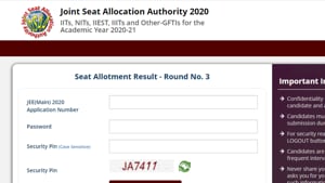 JoSAA 3rd seat allotment result 2020 declared JoSAA 3rd seat allotment result 2020 declared