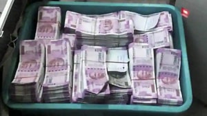 Rs 2.37 crore and jewellery worth Rs 2.89 crore was seized and 17 bank lockers, which are yet to be operated, were found.(PTI photo (Representational image)) Rs 2.37 crore and jewellery worth Rs 2.89 crore was seized and 17 bank lockers, which are yet to be operated, were found.(PTI photo (Representational image))