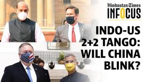 <p>The third edition of the India-US 2+2 dialogue will take place in Delhi on October 27 amid the Covid-19 pandemic. US Secretaries of State and Defence, Mike Pompeo and Mark Esper, are in India to meet their Indian counterparts Subrahmanyam Jaishankar and Rajnath Singh. One of the highlights of the talks will be signing of the Basic Exchange and Cooperation Agreement (BECA). Although it may sound innocuous, this pact will help India get sensitive data from US military satellites. This assumes greater significance given the ongoing stand-off with China along the LAC in Ladakh. So will this finally force Beijing to blink? Hindustan Times' Aditi Prasad speaks to national security analyst Nitin Gokhale on the issue.</p>