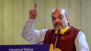Union home minister Amit Shah (PTI Photo/Kamal Singh) Union home minister Amit Shah (PTI Photo/Kamal Singh)