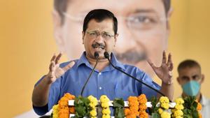 Chief Minister of Delhi Arvind Kejriwal at the inauguration of a Waste to Power Plant at Ghazipur Poultry Market in New Delhi.(Ajay Aggarwal /HT PHOTO) Chief Minister of Delhi Arvind Kejriwal at the inauguration of a Waste to Power Plant at Ghazipur Poultry Market in New Delhi.(Ajay Aggarwal /HT PHOTO)