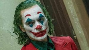 Joaquin Phoenix as the Joker. Joaquin Phoenix as the Joker.