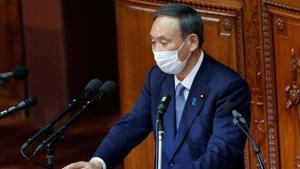 Japanese Prime Minister Yoshihide Suga.(Reuters Photo) Japanese Prime Minister Yoshihide Suga.(Reuters Photo)