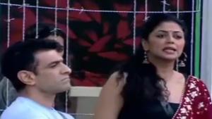 Bigg Boss 14 promo showed a tiff between Kavita Kaushik and Eijaz Khan. Bigg Boss 14 promo showed a tiff between Kavita Kaushik and Eijaz Khan.