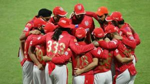 Photo of Kings XI Punjab team from an IPL 2020 match in UAE(Twitter) Photo of Kings XI Punjab team from an IPL 2020 match in UAE(Twitter)