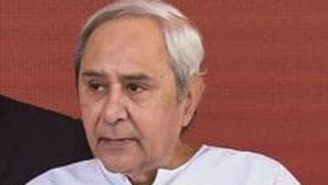 Odisha Chief Minister Naveen Patnaik began his virtual campaigning and expressed his inability to attend the rally in person due to Covid-19 restrictions on Wednesday.(PTI PHOTO.) Odisha Chief Minister Naveen Patnaik began his virtual campaigning and expressed his inability to attend the rally in person due to Covid-19 restrictions on Wednesday.(PTI PHOTO.)