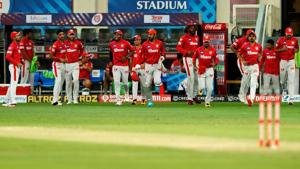 IPL 2020 KXIP vs RR: Kings XI Punjab ready to walk in to the field from their dugout(IPL) IPL 2020 KXIP vs RR: Kings XI Punjab ready to walk in to the field from their dugout(IPL)