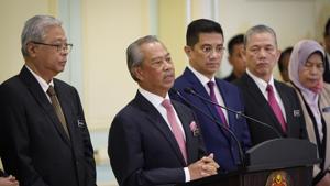 Malaysian Prime Minister Muhyiddin Yassin took power in March after withdrawing his party from Anwar’s governing alliance that won 2018 polls.(AP) Malaysian Prime Minister Muhyiddin Yassin took power in March after withdrawing his party from Anwar’s governing alliance that won 2018 polls.(AP)