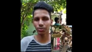 18-year-old Kunal Mohite woke up his family members and alerted other residents to vacate the building before it collapsed.(ANI) 18-year-old Kunal Mohite woke up his family members and alerted other residents to vacate the building before it collapsed.(ANI)