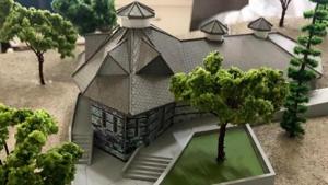 Model of snow leopard conservation centre to be built in Uttarkashi district.(HT photo) Model of snow leopard conservation centre to be built in Uttarkashi district.(HT photo)