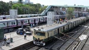 Noting that the state government has helped the railway authorities to run metro trains peacefully and efficiently, Additional Chief Secretary (home) H K Dwivedi had urged the Eastern Railway to run a few pair of suburban trains daily(PTI) Noting that the state government has helped the railway authorities to run metro trains peacefully and efficiently, Additional Chief Secretary (home) H K Dwivedi had urged the Eastern Railway to run a few pair of suburban trains daily(PTI)