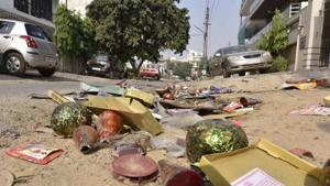Circle Officer Virjashanker Tripathi said a bag containing crackers had caught fire, resulting in the incident.(Sanjeev Verma/HT PHOTO | Representational Image) Circle Officer Virjashanker Tripathi said a bag containing crackers had caught fire, resulting in the incident.(Sanjeev Verma/HT PHOTO | Representational Image)