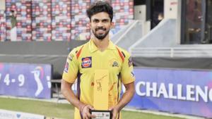 Ruturaj Gaikwad of Chennai Super Kings(@Ruutu1331/Twitter) Ruturaj Gaikwad of Chennai Super Kings(@Ruutu1331/Twitter)