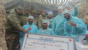 Despite the adversities faced by the doctors in performing the surgery, the operation was successful and the patient is stable now.(ANI) Despite the adversities faced by the doctors in performing the surgery, the operation was successful and the patient is stable now.(ANI)