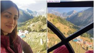 Yami Gautam is in Himachal Pradesh for the shoot of Bhoot Police. Yami Gautam is in Himachal Pradesh for the shoot of Bhoot Police.