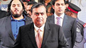 The slip in earnings backs Mukesh Ambani’s strategy and highlights the increasing need for Reliance to reduce its dependence on the energy sector(AP Photo) The slip in earnings backs Mukesh Ambani’s strategy and highlights the increasing need for Reliance to reduce its dependence on the energy sector(AP Photo)