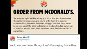 The image shows the statement by Burger King UK.(Twitter/@BurgerKingUK) The image shows the statement by Burger King UK.(Twitter/@BurgerKingUK)