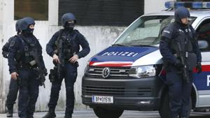 People in Vienna have been urged to stay at home if possible Tuesday.(AP) People in Vienna have been urged to stay at home if possible Tuesday.(AP)