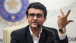 BCCI president Sourav Ganguly reacts to Rohit Sharma’s exclusion from the Indian side for Australia tour(AFP) BCCI president Sourav Ganguly reacts to Rohit Sharma’s exclusion from the Indian side for Australia tour(AFP)