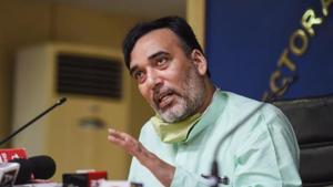 Delhi Environment Minister Gopal Rai(PTI photo) Delhi Environment Minister Gopal Rai(PTI photo)