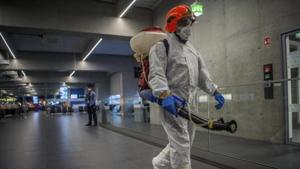 Due to a dramatic drop in air traffic related to the coronavirus pandemic, the airport had applied for a 50 million-euro ($58 million) short-term loan from the European Bank for Reconstruction and Development through its “Solidarity Package” program(AP) Due to a dramatic drop in air traffic related to the coronavirus pandemic, the airport had applied for a 50 million-euro ($58 million) short-term loan from the European Bank for Reconstruction and Development through its “Solidarity Package” program(AP)