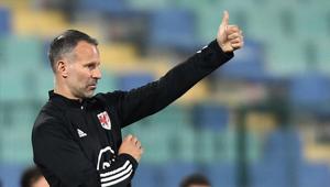 Wales manager Ryan Giggs reacts.(REUTERS) Wales manager Ryan Giggs reacts.(REUTERS)