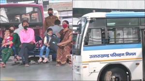 ISBTs open to thin crowd on first day of resumption of services in Delhi(Twitter/ANI) ISBTs open to thin crowd on first day of resumption of services in Delhi(Twitter/ANI)