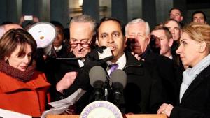 Krishnamoorthi has been re-elected to US House of Representatives.(@RajaForCongress) Krishnamoorthi has been re-elected to US House of Representatives.(@RajaForCongress)