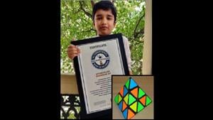 SP Shankar, also holds one national award for solving a Rubix cube.(ANI) SP Shankar, also holds one national award for solving a Rubix cube.(ANI)