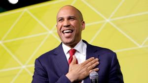 With 51% of precincts reporting, Booker had 61% of the vote to 38% for Rik Mehta(Reuters) With 51% of precincts reporting, Booker had 61% of the vote to 38% for Rik Mehta(Reuters)