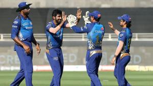 Mumbai Indians (MI) players(PTI) Mumbai Indians (MI) players(PTI)