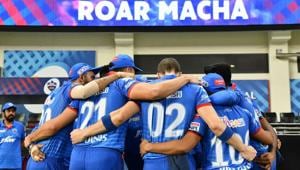 Delhi Capitals team.(BCCI) Delhi Capitals team.(BCCI)