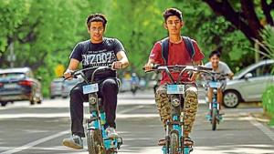 The New Delhi Municipal Council provides a similar e-bicycle hiring service in areas under its jurisdiction.(Amal KS/HT archive) The New Delhi Municipal Council provides a similar e-bicycle hiring service in areas under its jurisdiction.(Amal KS/HT archive)