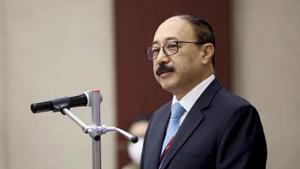 Foreign secretary Harsh Shringla.(File photo) Foreign secretary Harsh Shringla.(File photo)