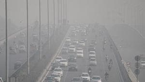 Gurugram: Vehicles ply on roads, amid hazy weather conditions, in Gurugram, Saturday, Oct. 31, 2020. The concentration of major air pollutants PM 2.5 and PM 10 are high in the five immediate neighbours of Delhi including Gurugram, according to the air quality index (AQI) maintained by the Central Pollution Control Board (CPCB). (PTI Photo)(PTI31-10-2020_000070A)(PTI) Gurugram: Vehicles ply on roads, amid hazy weather conditions, in Gurugram, Saturday, Oct. 31, 2020. The concentration of major air pollutants PM 2.5 and PM 10 are high in the five immediate neighbours of Delhi including Gurugram, according to the air quality index (AQI) maintained by the Central Pollution Control Board (CPCB). (PTI Photo)(PTI31-10-2020_000070A)(PTI)