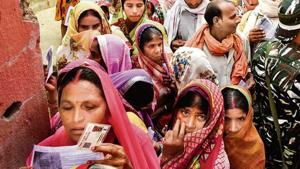 Voting for 78 seats across 15 districts was held on Saturday.(PTI Image) Voting for 78 seats across 15 districts was held on Saturday.(PTI Image)