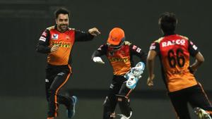 Sunrisers Hyderabad’s leg-spinner Rashid Khan(Twitter) Sunrisers Hyderabad’s leg-spinner Rashid Khan(Twitter)