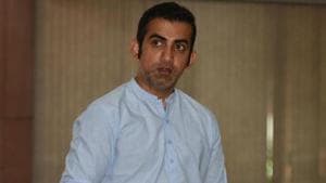 Ex cricketer and BJP MP Gautam Gambhir arrives to attend the BJP Parliamentary meeting, at Parliament library.(Sonu Mehta/HT PHOTO) Ex cricketer and BJP MP Gautam Gambhir arrives to attend the BJP Parliamentary meeting, at Parliament library.(Sonu Mehta/HT PHOTO)