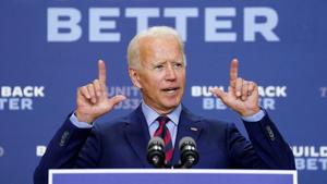 Democratic US presidential nominee and former Vice President Joe Biden during an appearance in Wilmington, Delaware.(REUTERS) Democratic US presidential nominee and former Vice President Joe Biden during an appearance in Wilmington, Delaware.(REUTERS)