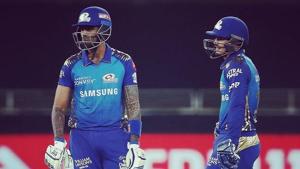 Photo of Suryakumar Yadav and Quinton de Kock from an IPL 2020 match(IPL/Twitter) Photo of Suryakumar Yadav and Quinton de Kock from an IPL 2020 match(IPL/Twitter)