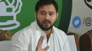 RJD leader Tejashwi Yadav was referred to as the chief minister of Bihar a little too soon on posters put by the party workers on his birthday.(Parwaz Khan / Hindustan Times) RJD leader Tejashwi Yadav was referred to as the chief minister of Bihar a little too soon on posters put by the party workers on his birthday.(Parwaz Khan / Hindustan Times)