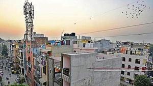 A view of the unauthorised colonies, at Ganesh Nagar, in New Delhi. (Biplov Bhuyan/ HT Photo) A view of the unauthorised colonies, at Ganesh Nagar, in New Delhi. (Biplov Bhuyan/ HT Photo)