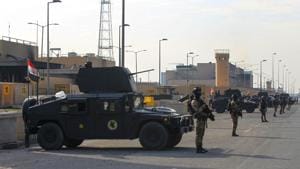 The Iraqi military said in a statement that a “terrorist group” of four elements attacked a post of a government-backed Sunni militiamen, killing four people and wounding three.(AFP (Representative)) The Iraqi military said in a statement that a “terrorist group” of four elements attacked a post of a government-backed Sunni militiamen, killing four people and wounding three.(AFP (Representative))