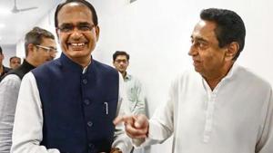 Kamal Nath has expressed confidence that Congress will storm back to power by sweeping the by-polls in Madhya Pradesh.(PTI Photo/Representative use) Kamal Nath has expressed confidence that Congress will storm back to power by sweeping the by-polls in Madhya Pradesh.(PTI Photo/Representative use)