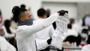 Detroit election workers work on counting absentee ballots for the 2020 general election, Michigan, November 4, 2020(AFP) Detroit election workers work on counting absentee ballots for the 2020 general election, Michigan, November 4, 2020(AFP)