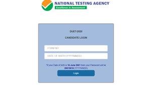 DUET LLB scorecard 2020.(Screengrab) DUET LLB scorecard 2020.(Screengrab)
