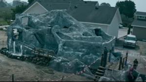 The image shows the roller-coaster built by the LaRochelle family.(YouTube/Magictecture) The image shows the roller-coaster built by the LaRochelle family.(YouTube/Magictecture)