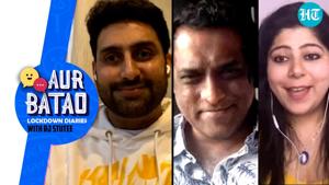 <p>Actor Abhishek Bachchan and film maker Anurag Basu get candid with RJ Stutee in the latest episode of 'Aur Batao'. In this episode, Abhishek and Anurag talk about their upcoming release, Ludo. Abhishek also speaks about being replaced from films and how he copes with it. Ludo also stars Rajkummar Rao and Aditya Roy Kapoor. Directed by Anurag Basu, Ludo is set to release on Netflix on November 12. Aur Batao is not your regular photoshopped chat show but makes hanging out with celebs a different (and fun) ballgame. Watch the full video for more.</p> <p>Actor Abhishek Bachchan and film maker Anurag Basu get candid with RJ Stutee in the latest episode of 'Aur Batao'. In this episode, Abhishek and Anurag talk about their upcoming release, Ludo. Abhishek also speaks about being replaced from films and how he copes with it. Ludo also stars Rajkummar Rao and Aditya Roy Kapoor. Directed by Anurag Basu, Ludo is set to release on Netflix on November 12. Aur Batao is not your regular photoshopped chat show but makes hanging out with celebs a different (and fun) ballgame. Watch the full video for more.</p>