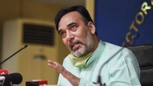 Delhi Environment Minister Gopal Rai.(PTI) Delhi Environment Minister Gopal Rai.(PTI)
